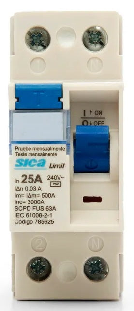 Diyuntor bipolar 25A