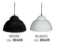 Colgante de cristal Campana