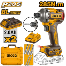 Kit atornillador de impacto 20v